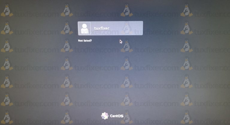 xfce installation on centos 7